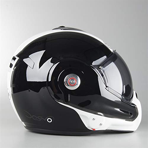Roof, Casco Tetto Desmo Flash Nero-Bianco 57-SM