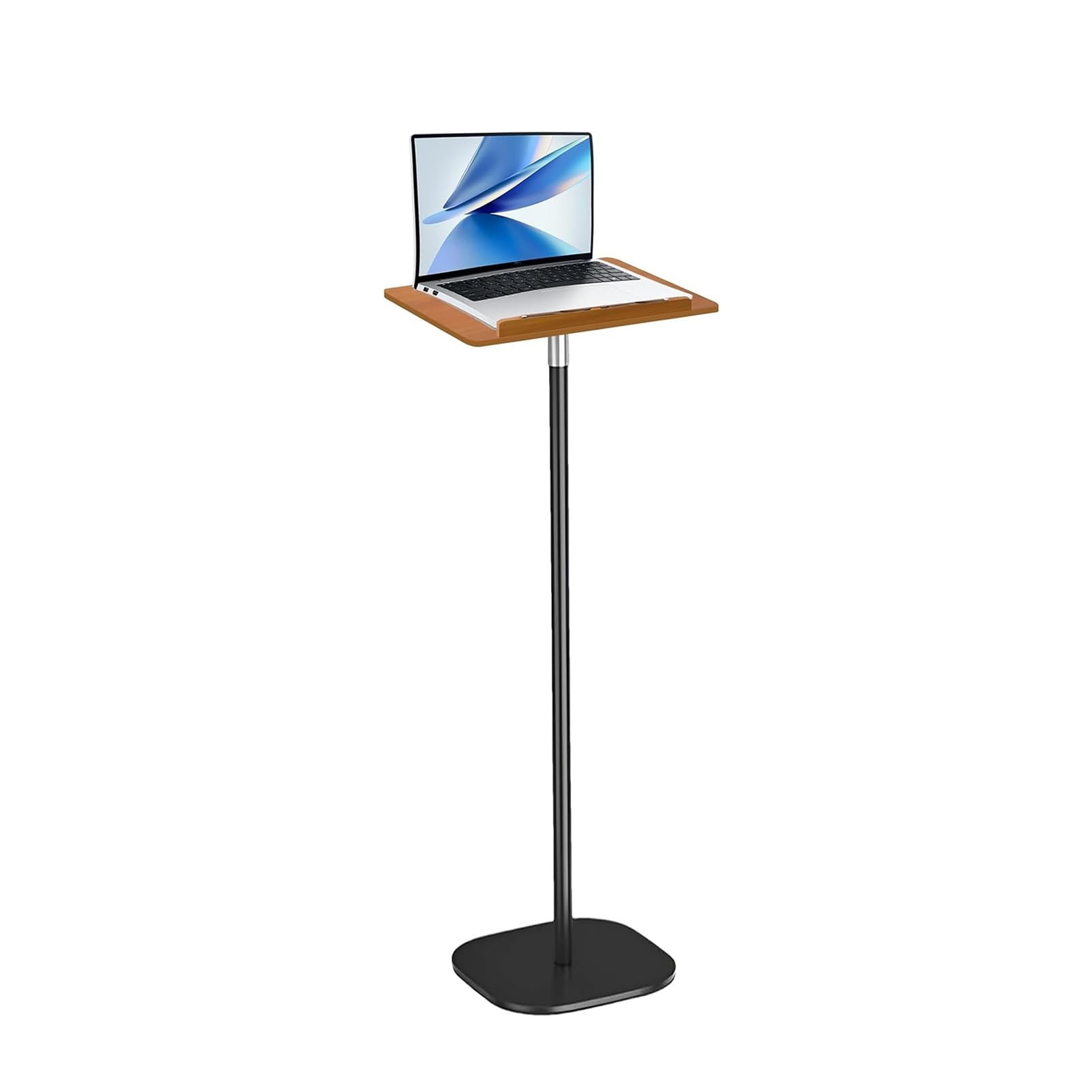 Regulowany przenośny stojak na książki, drewniany uchwyt na tablet do czytania bez użycia rąk, kąt 180°, stojak podłogowy do domu i biura, pasuje na sofy (50170 cm)