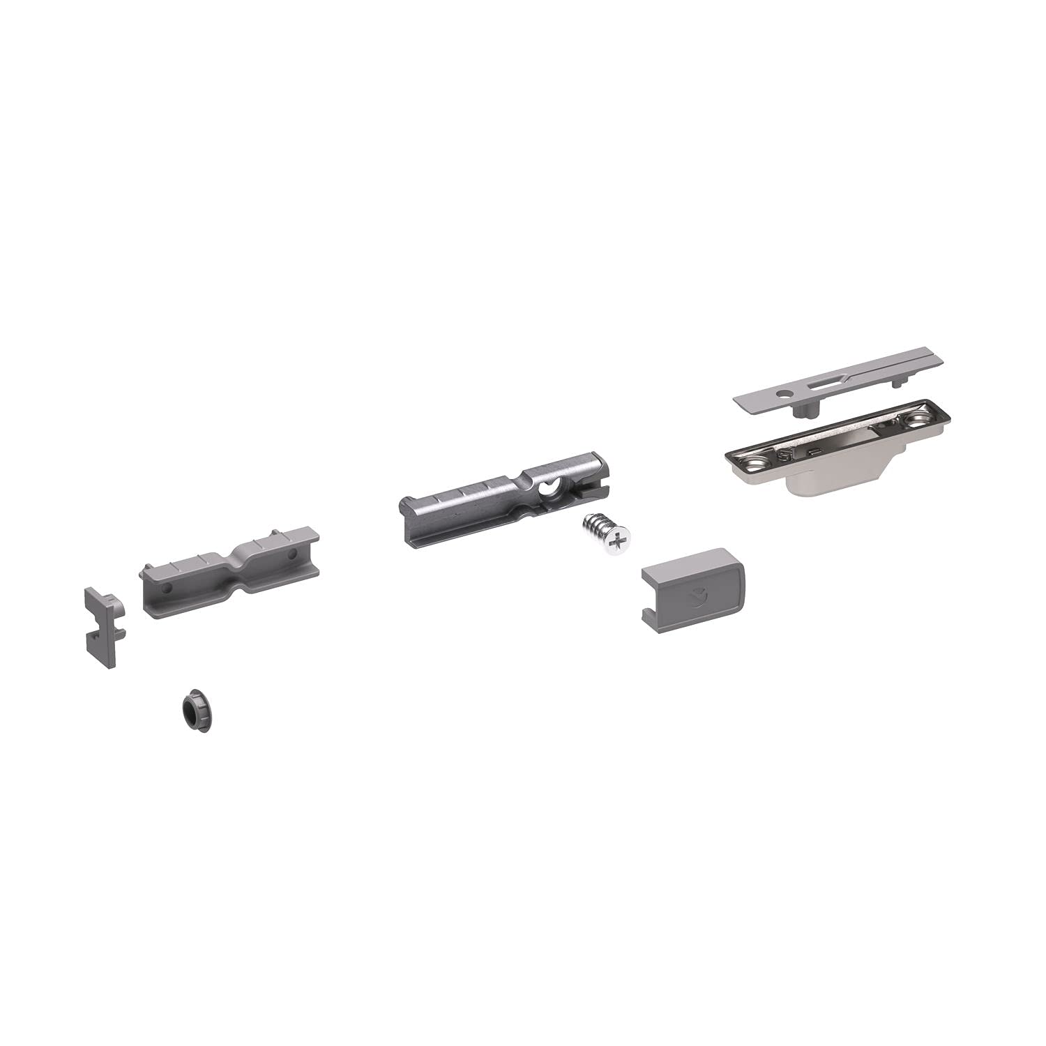 Bremsklappenhalter KIARO S mit Seil, Kunststoff anthrazit