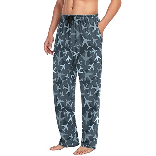 Aslsiy Mens Pajama Pants Pajama Bottoms for Men Sleep Pants Winter Lounge PJ Pants3
