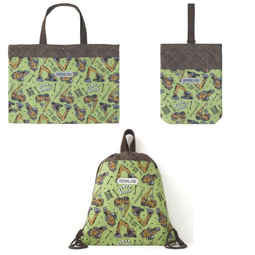 GrinLab] [グリンラボ] 入園入学3点セット レッスンバッグ