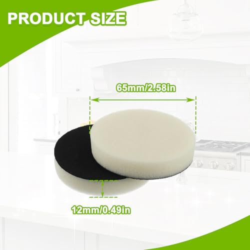 Tampons en mousse Dremel Versa éponge blanche récurage brosse rotative - 3