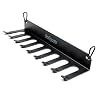 GoSports Baseball & Softball Bat Racks - Black or Red, Holds 16 Bats - Mount on Wall or Clip on Dugout Fence