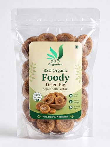Image of BSD Organics FoodY Dried Fig /Anjeer /Atti Pazham - 25 Grams