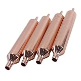 Ticha 4Pcs Kupfer Kühlschrank Trockner Filter Einzelrohr, Kühlung Zubehör Für Kühlschrank & Gefrierschrank Reparatur Wartung