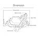 Soporte para matrícula de motocicleta para Yamaha MT-01 MT-03 MT-07 MT-09 MT-10...