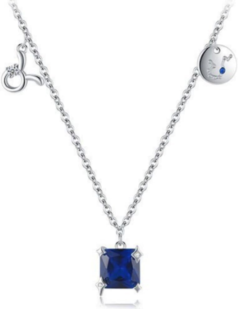 Collier pierre de naissance horoscope en argent et pendentif astrologie