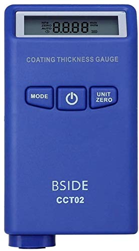CCT02 Mini Digital Coating Thickness Gauge Automotive Paint Tester F/N Probe 2000um/78.7mils with LCD