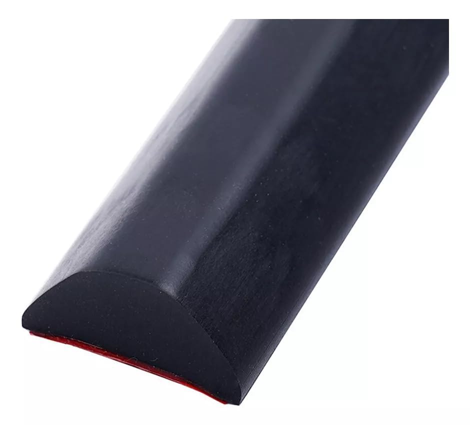Bande de seuil de douche silicone souple noir 2m