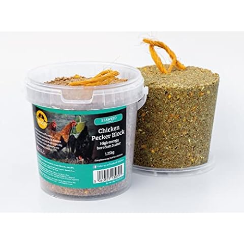 Feldy Hanging Chicken Pecker Block - Seaweed Flavour 1.25kg Cover