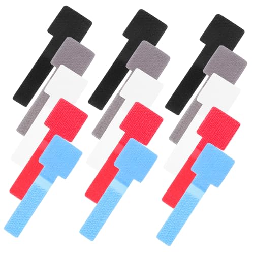 Organizador de cables Angoily con 50 piezas, cinta para gestión de cables para escritorio, fácil de instalar miniatura 1