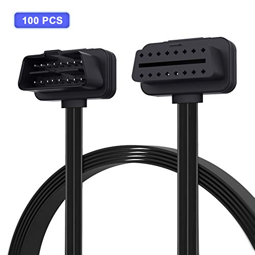 Best Seller FOXWELL OBD2 OBD II Flat Ribbon 16Pin Male to Female Diagnostic Extension Convert Cable for Bluetooth WiFi ELM327 Readers OBDII Code Scanners 23.6 (inch) -100PCS Best Seller FOXWELL OBD2 OBD II Flat Ribbon 16Pin Male to Female Diagnostic Extension Convert Cable for Bluetooth WiFi ELM327 Readers OBDII Code Scanners 23.6 (inch) -100PCS