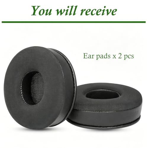 Almohadillas de repuesto para auriculares Sennheiser HD25, almohadillas auriculares de cuero proteínico con gel refrigerante y espuma viscoelástica para HD25 Plus/Lite/SP/HMD25/HME25/HMEC25 (negro) miniatura 6