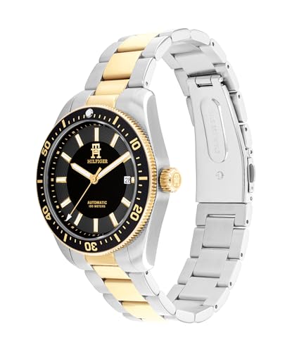 Image of Tommy Hilfiger Men's Automatic Two Tone Stainless Steel Watch