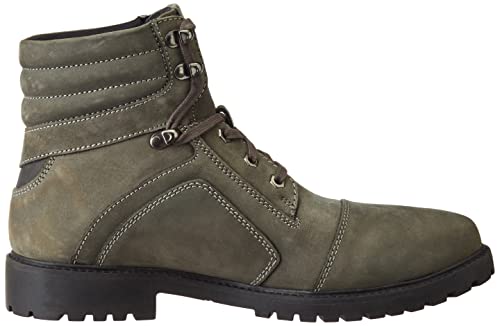Image of Royal Enfield Marshall Boots Charcoal & Red