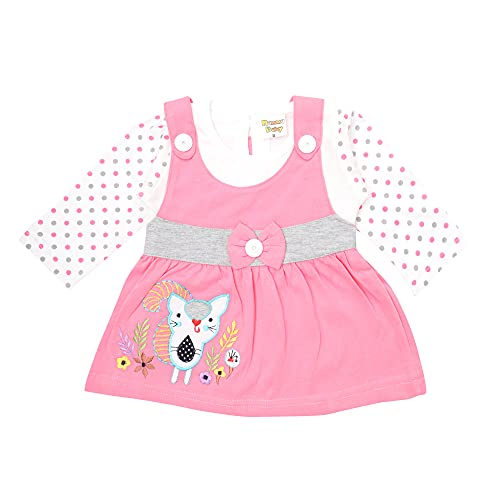 Image of NammaBaby Baby Girl's A-Line Mini Frock Dress (Pack of 1)