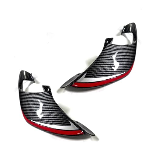 Aileron aérodynamique YZF R1M aileron moto rouge finition premium sport