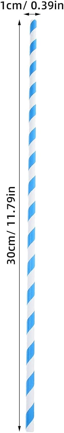 150pcs Cotton Candy Cones: Dessert Treat Holder Sticks - 11.8in Marshmallow Holder Supplies, Paper Straws Cones Compatible with Cotton Candy Machines