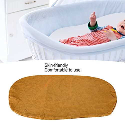 Baby-Liegenbezug, Snuggle Me-Liegenbezug, Neugeborenen-Liegenbezug, Atmungsaktiver, Abnehmbarer Reise-Schonbezug für Neugeborenen-Liege, Neugeborene Must Have Essentials (Kurkuma)