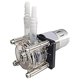 Bombas de medición de goteo para acuario, 24 V, medición peristáltica industrial, 500 ml/min, dosificación en miniatura de vacío, duraderas y grandes rodamientos de bolas, bombas dosificadoras de