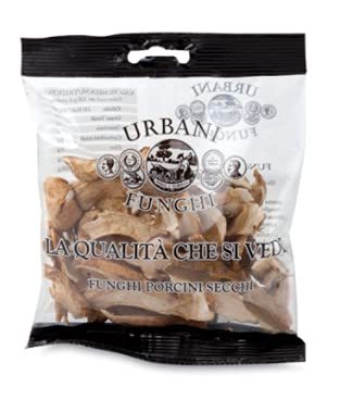 Urbani funghi, Funghi porcini secchi speciali con cravatta bio, 20g
