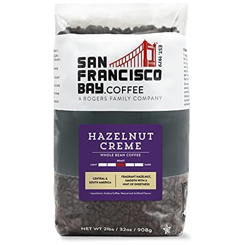 San Francisco Bay Hazelnut Crème Whole Bean Coffee Cover