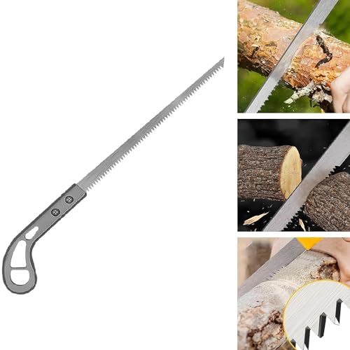 Image of Extra Long Hand Heavy Duty Tree Pruning Camping Carpenter Woodworking Tool Hand Saws for Cutting Branches Manual Survival, Gardening, Hunting, Wood Cutting