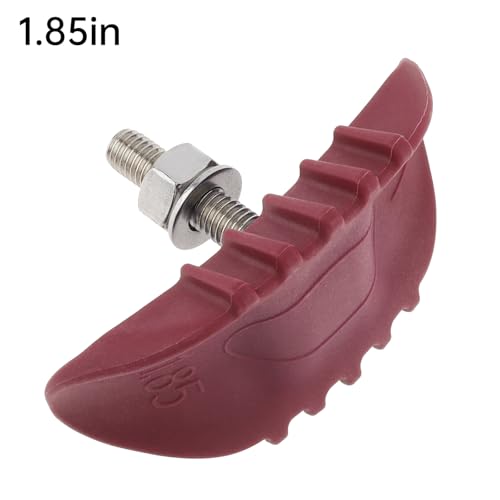 Image of Windance Wheel Rim Lock Inner Tire Lock Replacement for Motorcycle Motocross Dirt Bike Pit Bike (Maroon, 1.85inch)