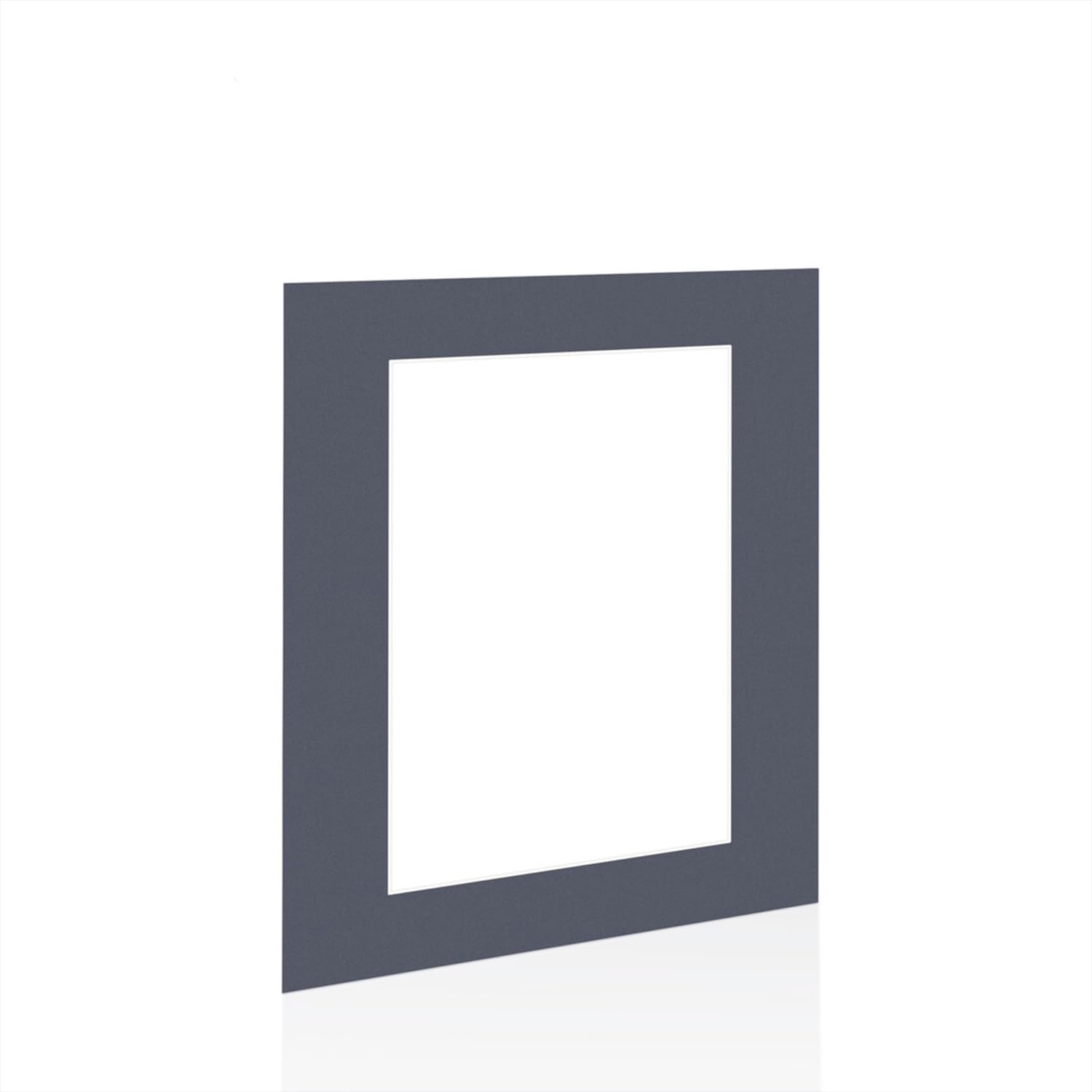 Procut Global 20x16" Charcoal Grey Picture Mount - Fits 15x10" Aperture — image 1