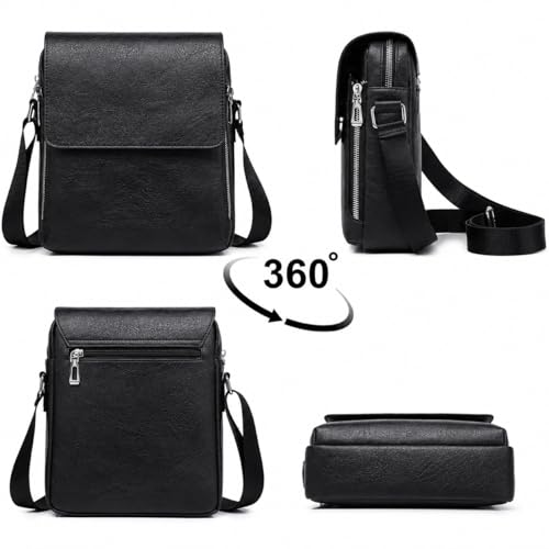 Image of CAVALO - Be Unique Sling Bag| Waterproof | Slim Crossbody Side Bag for Men & Women | Hard Shell Anti-Theft for Travel & Daily Use| Six Pocket|