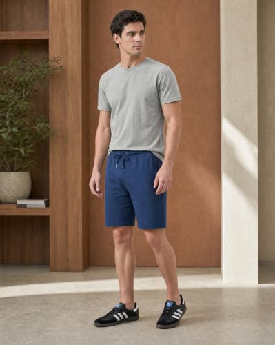 Image of Nobero V2 Shorts for Men | Zip Pocket Shorts | Regular Fit | Elasticated Waist | Soft & Breathable Fabric | Casual Everyday Wear