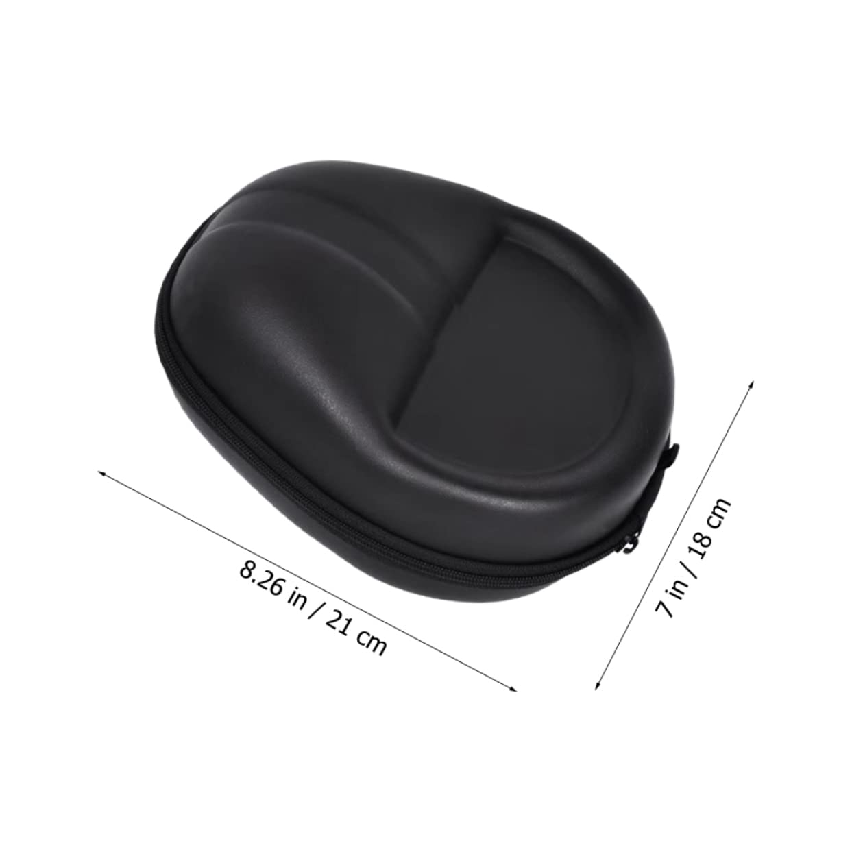 Angoily 3 Piezas Bolsa De Auriculares Bolsa Organizadora De Viaje Estuche De Transporte Bolsa Organizadora De Cables Bolsa De Transporte para Auriculares Viajar Eva sobre La Oreja Piedra