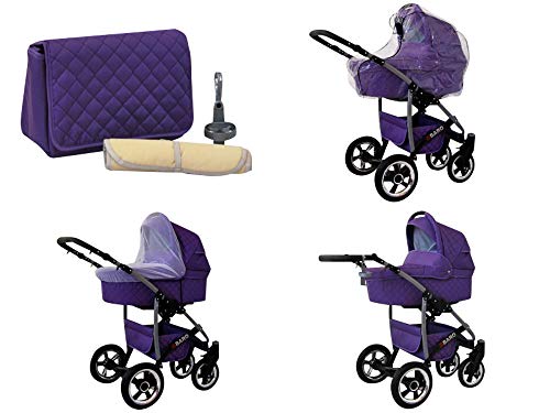Passeggino Trio 3in1 2in1 Isofix Ovetto Compatto