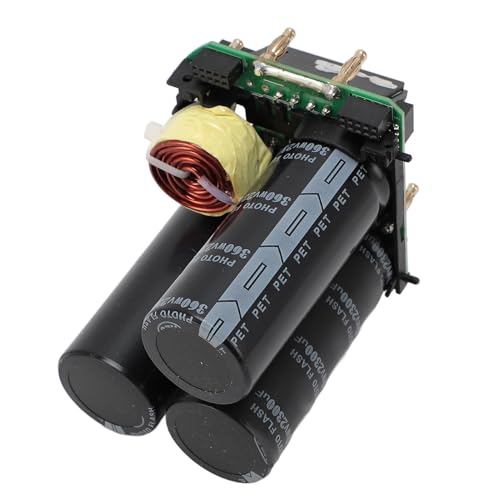[Prestazioni di illuminazione efficienti] Questa scheda di attivazione del condensatore flash è dotata di una scheda combinata di condensatori da 3 pezzi 360wv 2300uf, che migliora la sincronizzazione ad alta velocità, la misurazione automatica della luce e il controllo wireless per risultati di ripresa migliorati.