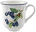 Produktbild Villeroy und Boch - Cottage Kaffeebecher mit Früchtedekor, Kaffeetasse aus Premium Porzellan im Landhausstil, spülmaschinengeeignet, 300 ml