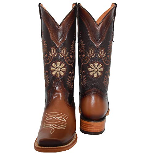 Womens Western Cowboy Boot Square Toe4