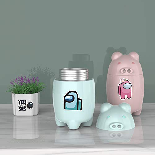 Among Us Stickers [52Pack], Game Among Us Waterproof Vinyl Stickers Decals for Laptop Water Bottle Bumper Luggage Computer Skateboard Snowboard. Gift for Kids Girls Teens - Thumbnail 6