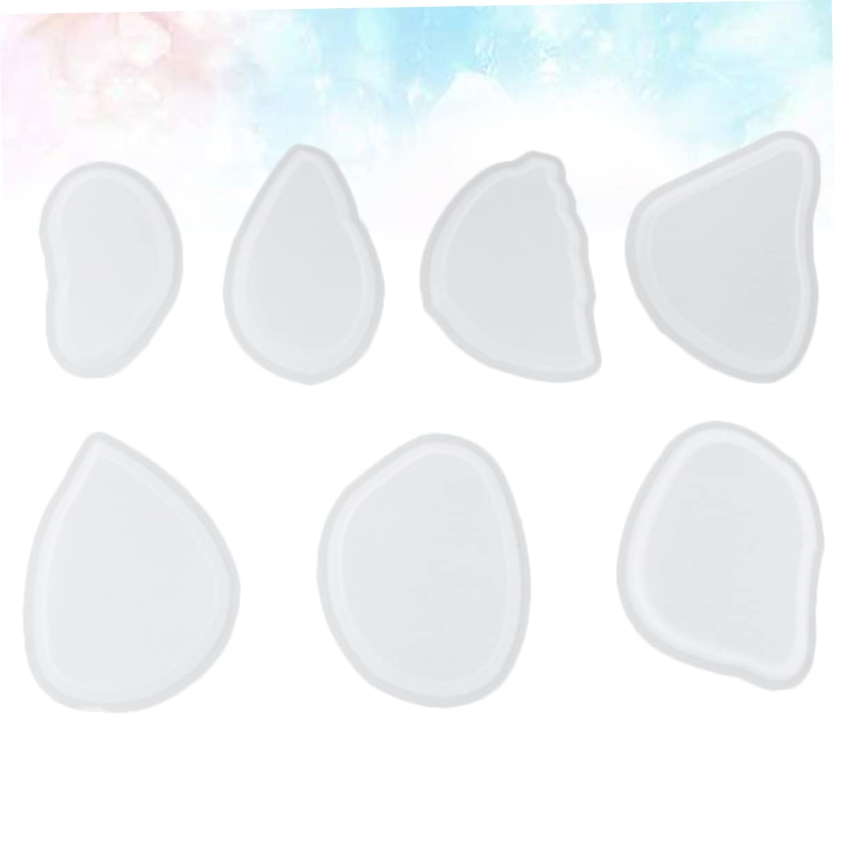 Sewroro 21pièces Moule Silicone pour Pendentifs Miniatures Résistant Chaleur Et Réutilisable pour Créations De Bijoux Maison
