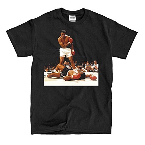 Photo de AdamimyClay® Muhammad Ali Black T-shirt Ready to Ship! High-Quality! [Medium]