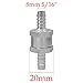 Non Return Valve - Fuel Non Return One Way Check Valve Petrol Diesel Aluminium Alloy (8mm 5/16'')