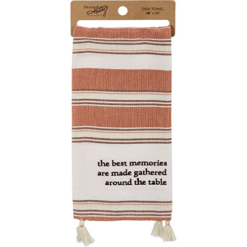 Toalla de cocina Best Memories para celebrar el amor y la unión alrededor de la mesa 4
