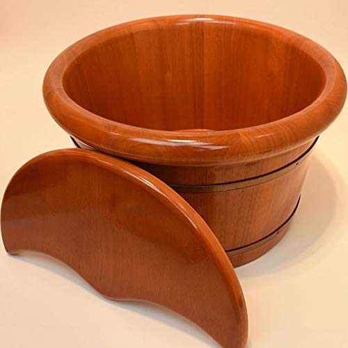 Tina de madera para pie spa y masaje miniatura 6