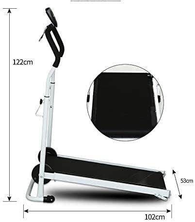 Caminadora Plegable Manual NYTFHMS FH-MT05, Negro y Blanco miniatura 2