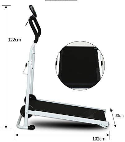Image of Treadmill, Treadmill Fitness Walking Machine Mute Folding Treadmill Fitness Walking Machine Household Aerobic Exercise Fitness Exercise