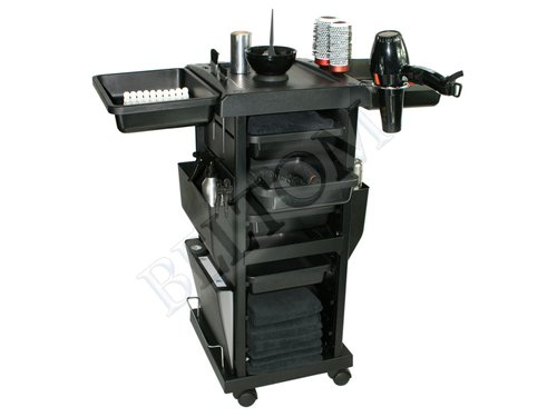 Beltom® Friseurwagen Bedienungswagen Stapelboy Salonhilfe Friseur Arbeitswagen Wagen Boy - 6