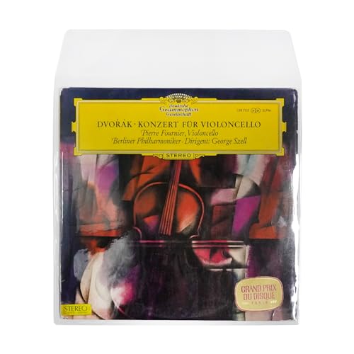 Pochettes vinyle sdroceRyaM en PVC transparent de qualité supérieure pour disques 33 tours