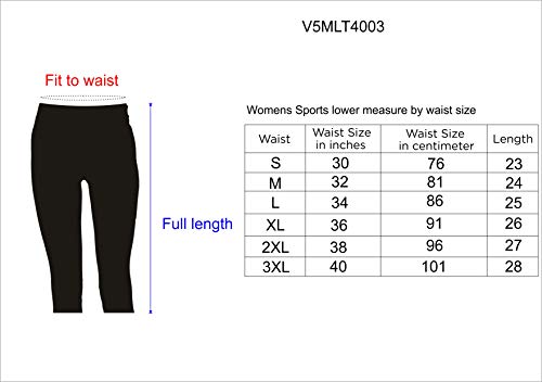 Image of Veloz I Women's Multisport Wear - Bothside Contrast Chain Stitch & mesh Patch, Reflective Tape with Broad Waistband.