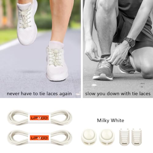 Image of UpUGo Elastic Shoe Laces, No Tie Shoe Laces for All Ages, One Size Fit All