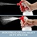 Cornucopia Brands 28-400 Replacement Trigger Sprayer Nozzles (12-Pack); Heavy Duty Replacement Part 16oz / 32oz Spray Bottles w/ 10-Inch Dip Tube