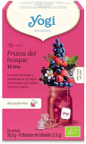 Yogi Cold Brew Frutos del Bosque - Infusión Fría Natural, ...